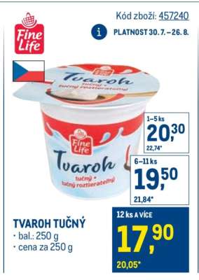 Tvaroh tučný