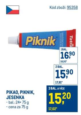 PIKAO, PIKNIK, JESENKA