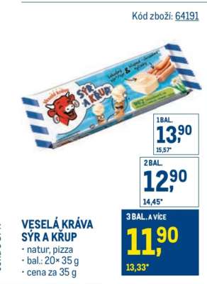 Veselá kráva Sýr a Křup