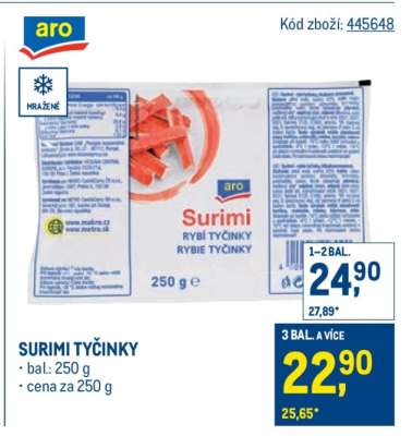 Surimi tyčinky