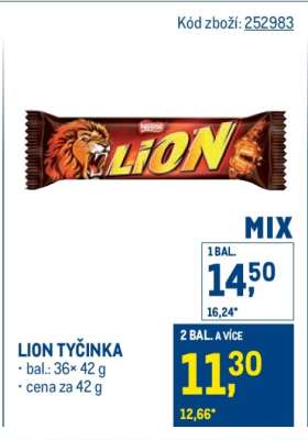 Lion tyčinka