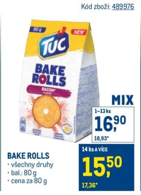 Bake Rolls