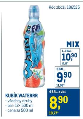 Kubík Waterrr