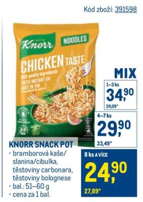 KNORR SNACK POT