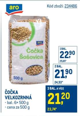Čočka velkozrnná