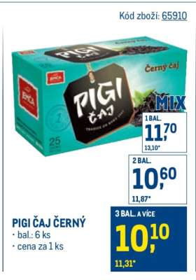 PIGI ČAJ ČERNÝ