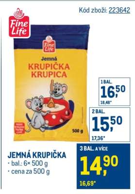 Jemná krupička