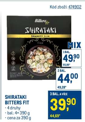 SHIRATAKI BITTERS FIT