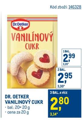 Dr. Oetker Vanilínový cukr