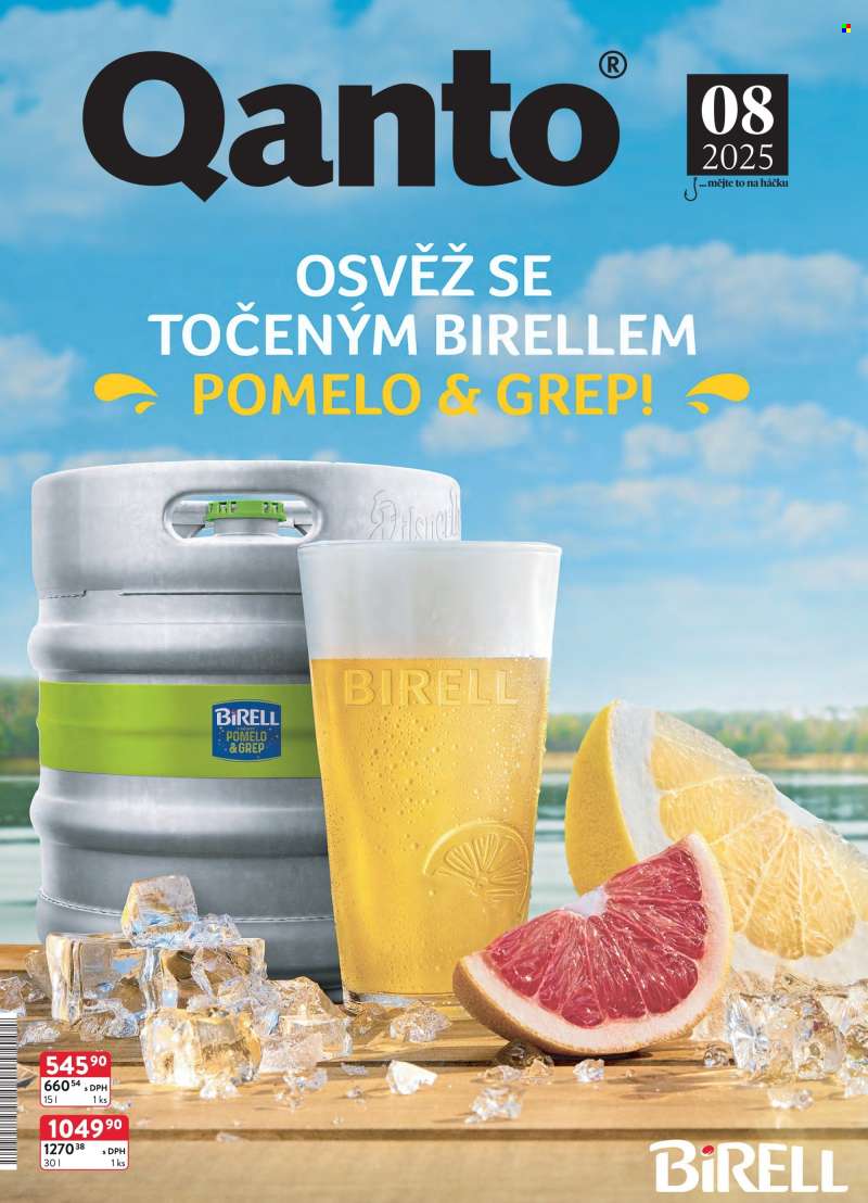 Leták Astur & Qanto velkoobchod - 1.8.2025 - 31.8.2025.