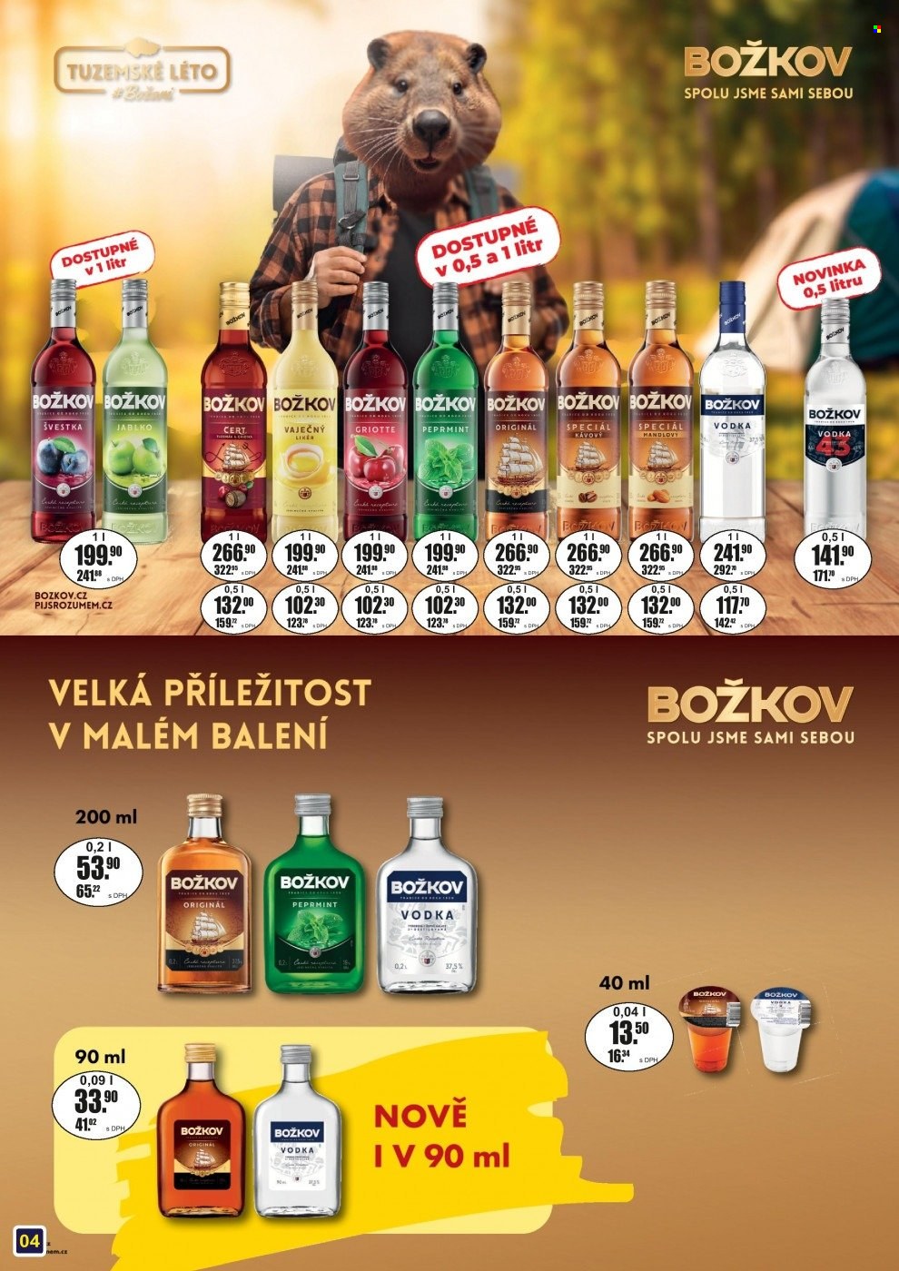 Leták Adam velkoobchod Šternberk - 1.8.2025 - 31.8.2025. Strana 4