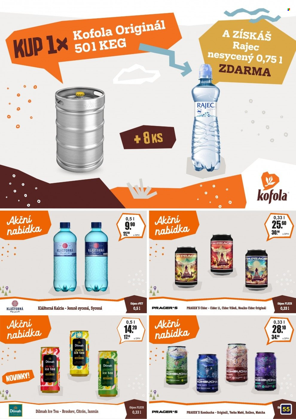 Leták Adam velkoobchod Šternberk - 1.8.2025 - 31.8.2025. Strana 55