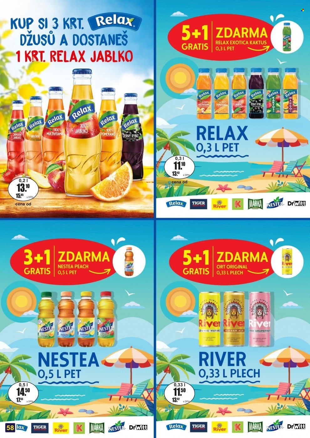 Leták Adam velkoobchod Šternberk - 1.8.2025 - 31.8.2025. Strana 58