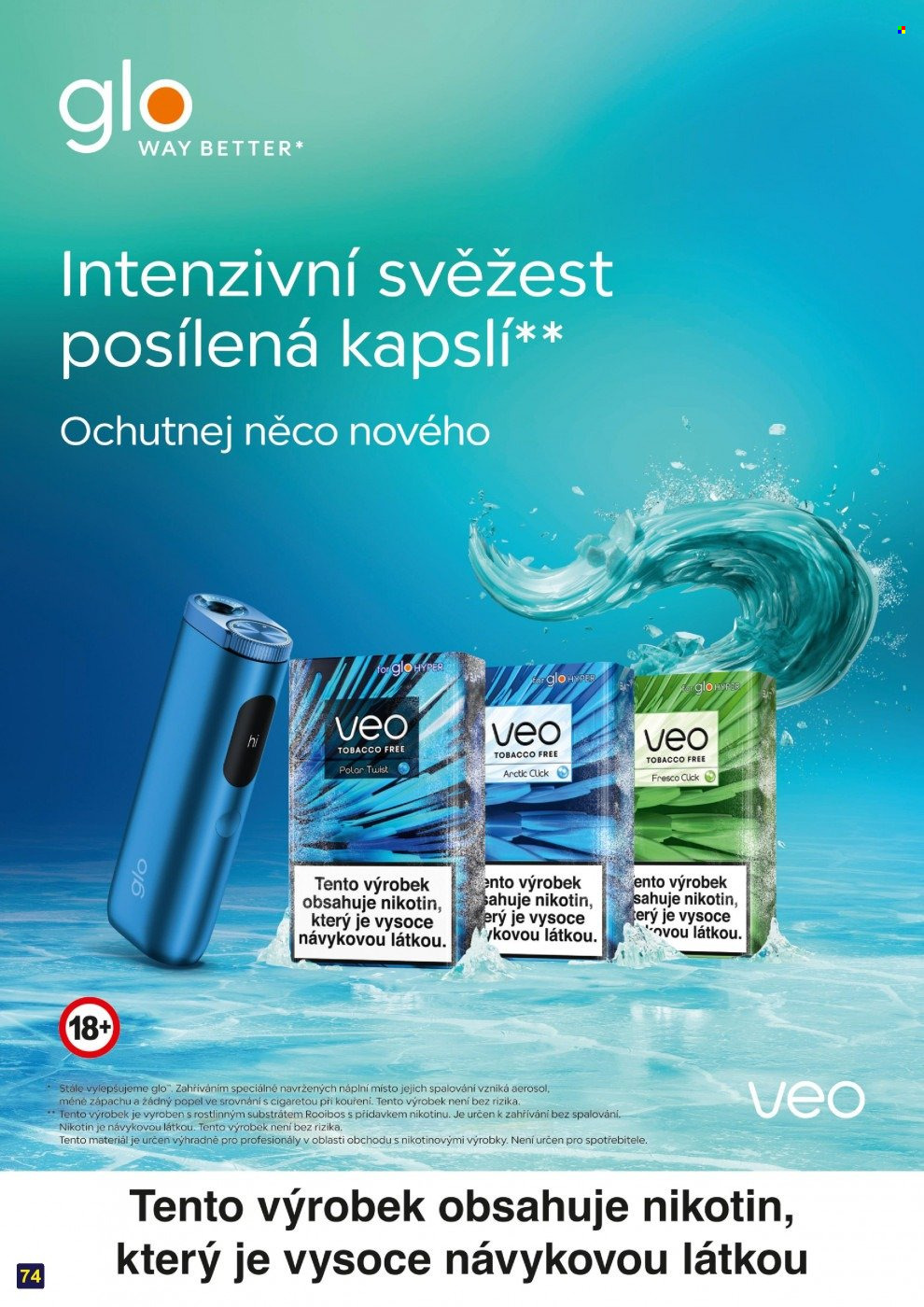 Leták Adam velkoobchod Šternberk - 1.8.2025 - 31.8.2025. Strana 74