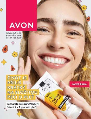 Leták AVON - 1.8.2025 - 31.8.2025.