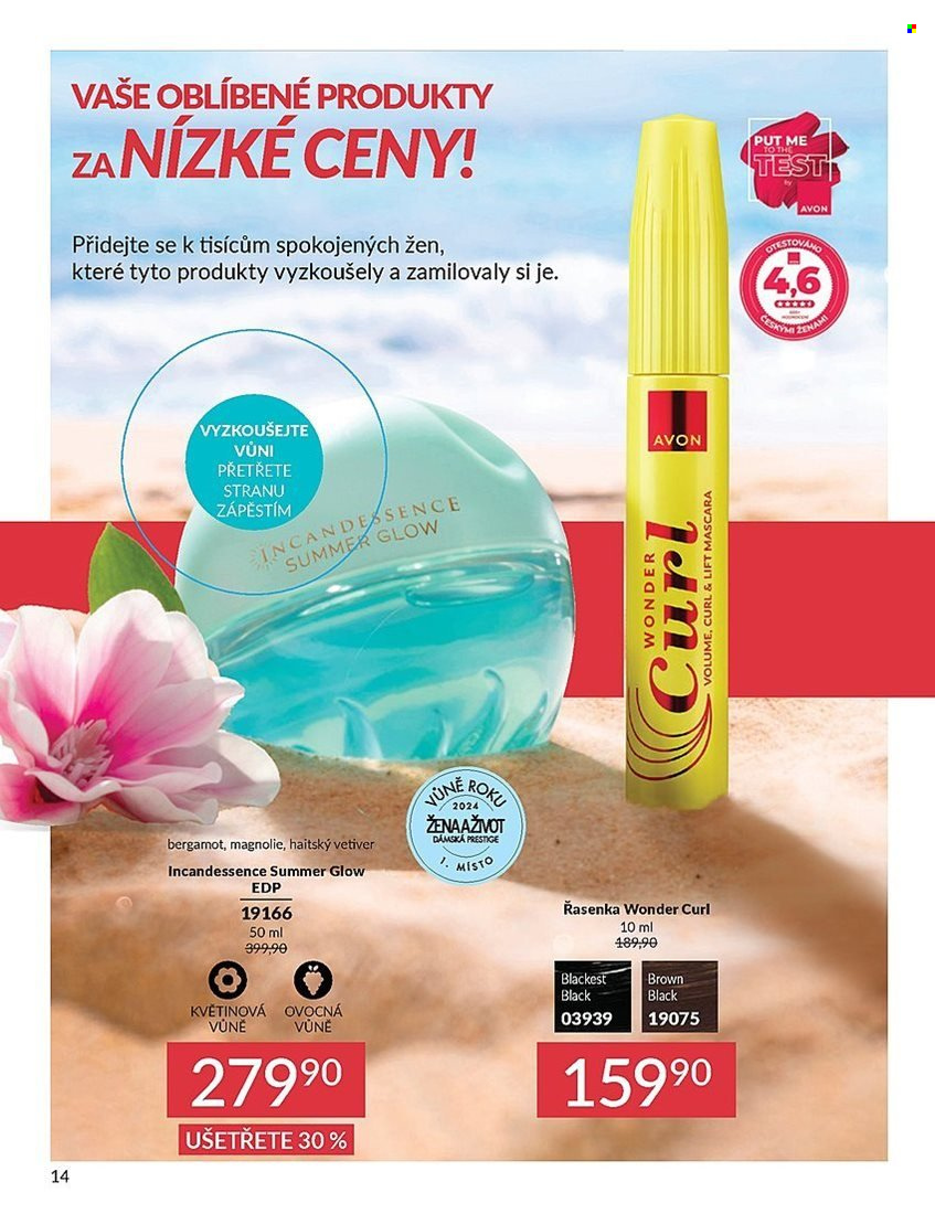 Leták AVON - 1.8.2025 - 31.8.2025. Strana 14