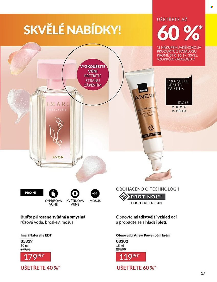 Leták AVON - 1.8.2025 - 31.8.2025. Strana 17