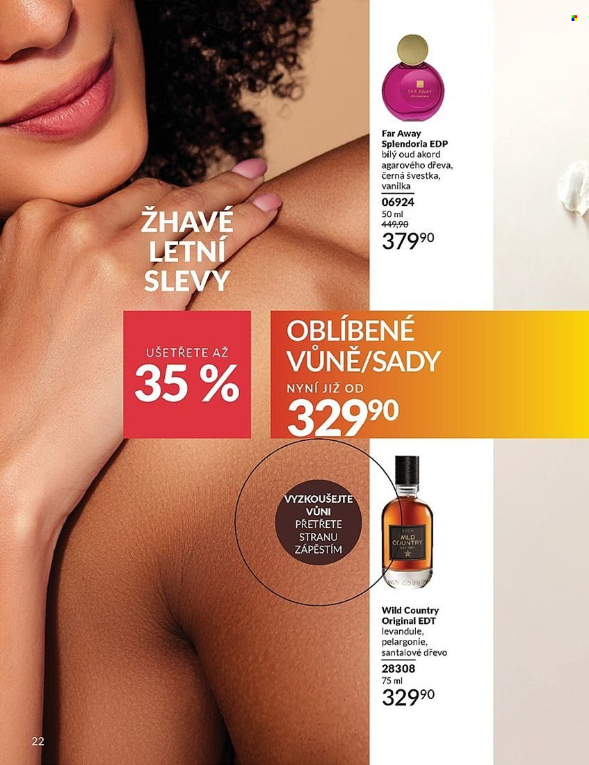 Leták AVON - 1.8.2025 - 31.8.2025. Strana 22