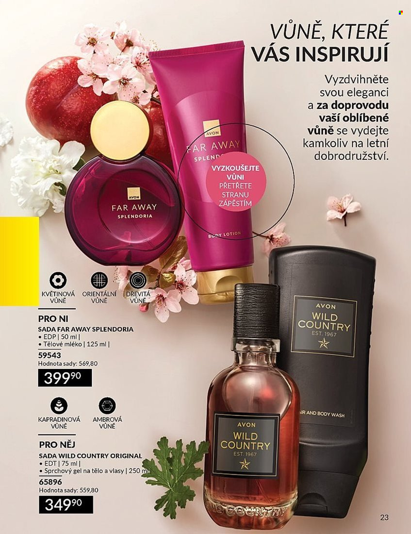 Leták AVON - 1.8.2025 - 31.8.2025. Strana 23