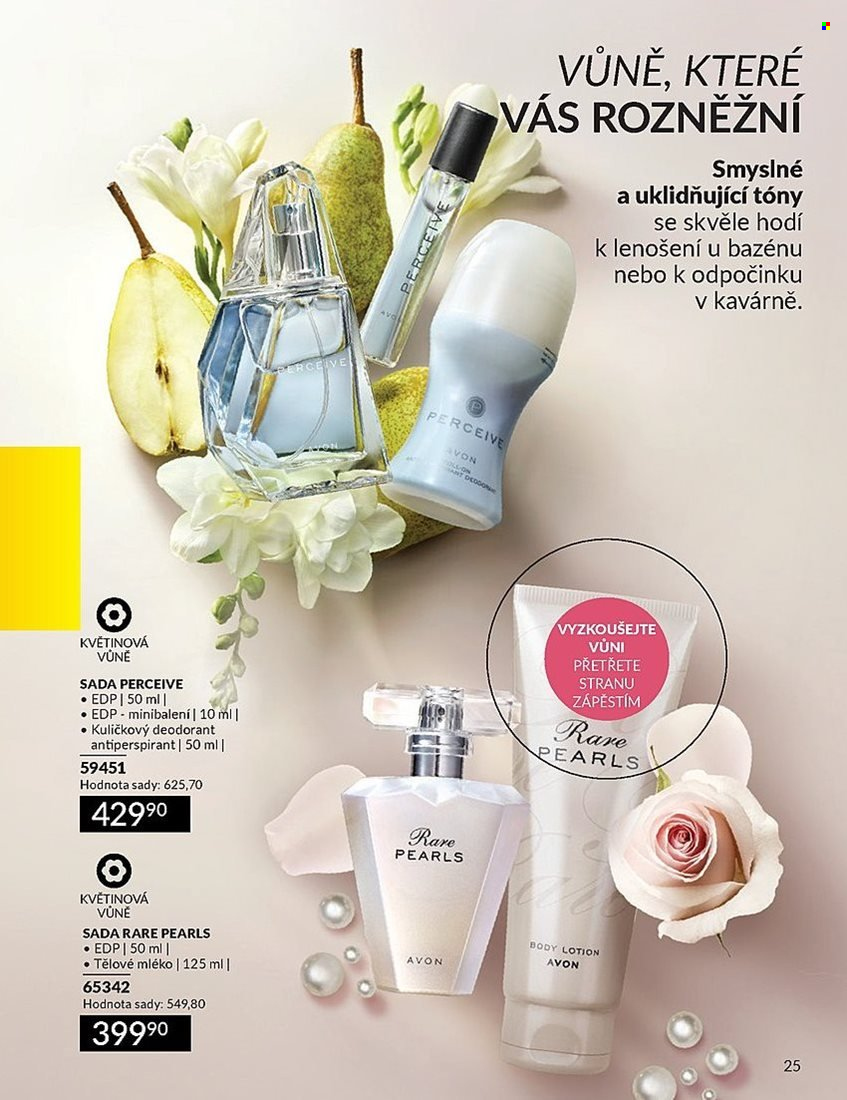 Leták AVON - 1.8.2025 - 31.8.2025. Strana 25