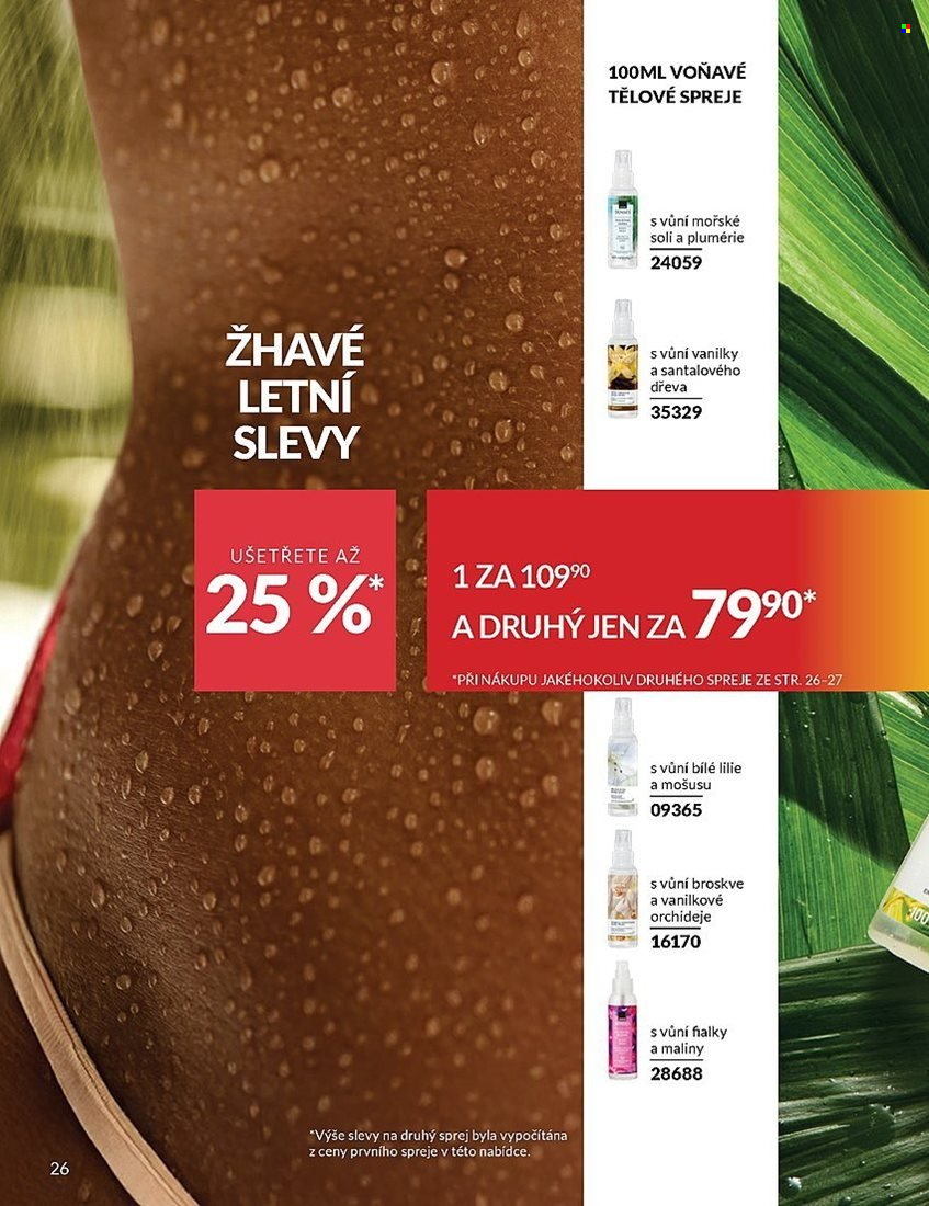 Leták AVON - 1.8.2025 - 31.8.2025. Strana 26