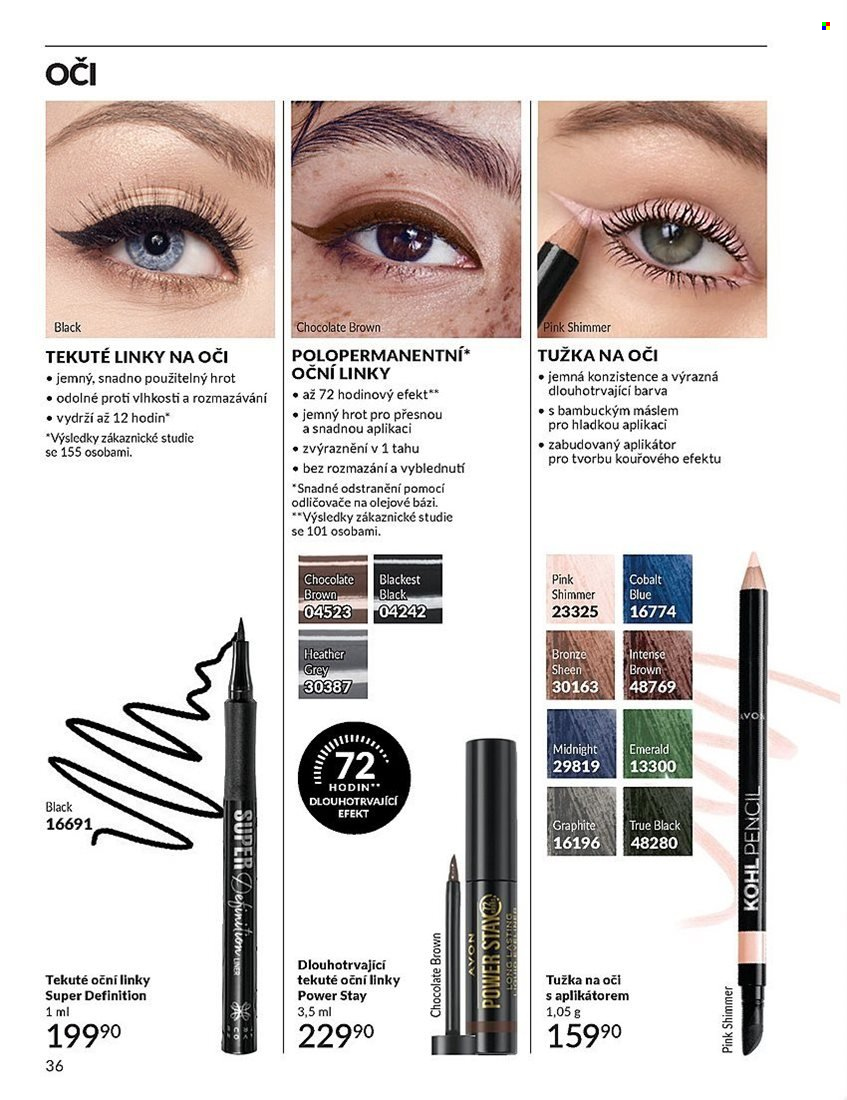 Leták AVON - 1.8.2025 - 31.8.2025. Strana 36