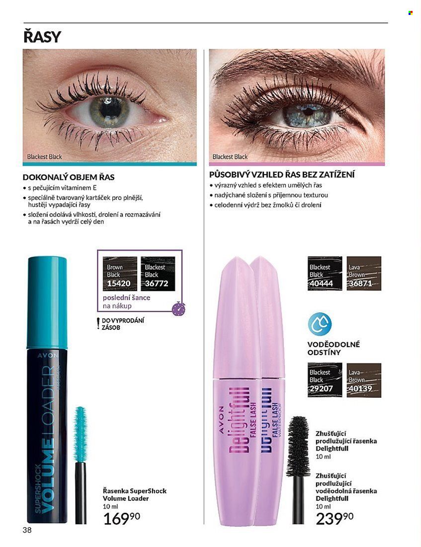 Leták AVON - 1.8.2025 - 31.8.2025. Strana 38