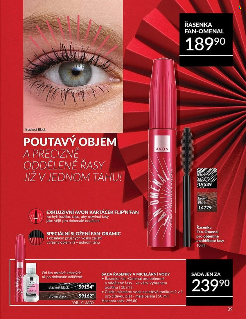 Leták AVON - 1.8.2025 - 31.8.2025. Strana 39