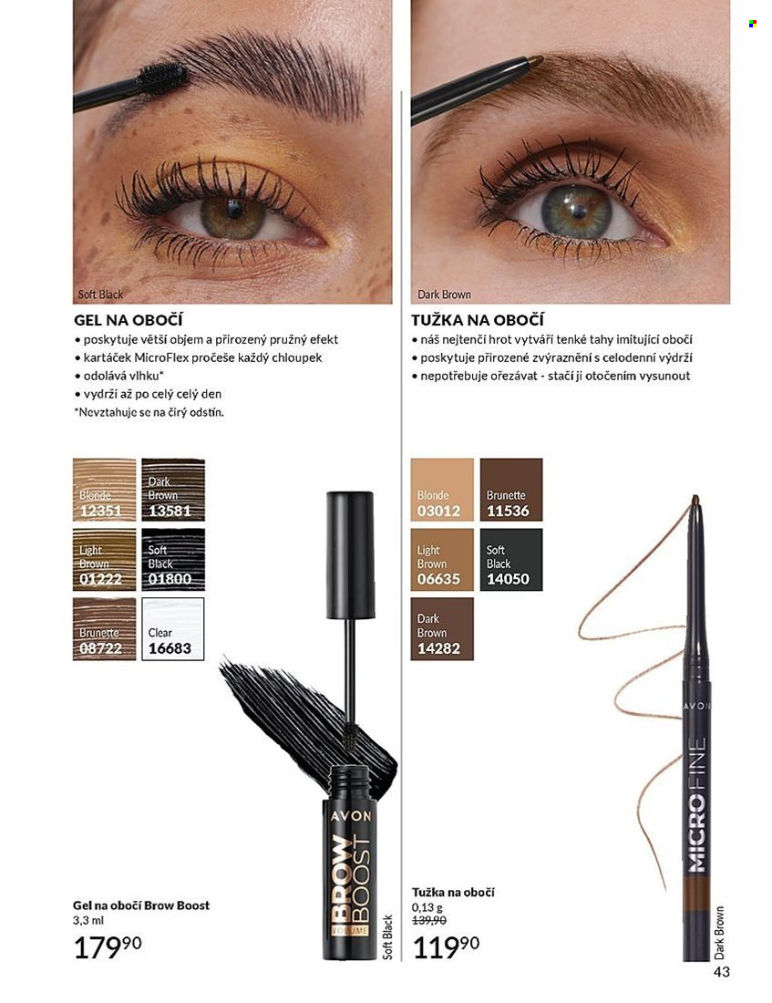 Leták AVON - 1.8.2025 - 31.8.2025. Strana 43
