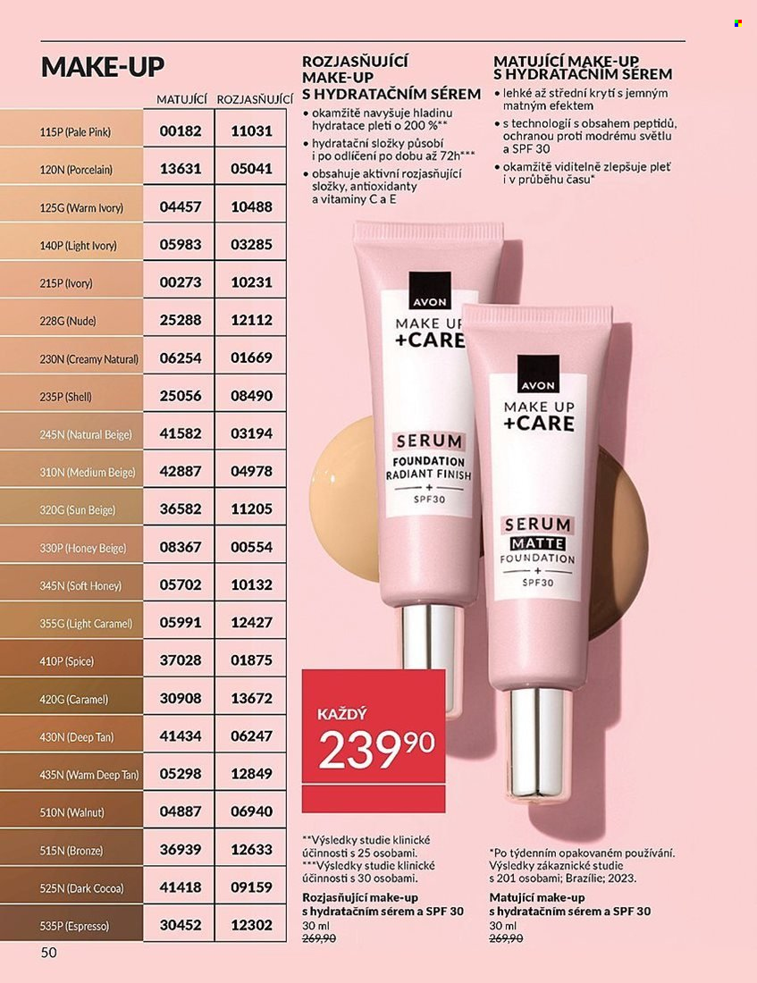 Leták AVON - 1.8.2025 - 31.8.2025. Strana 50
