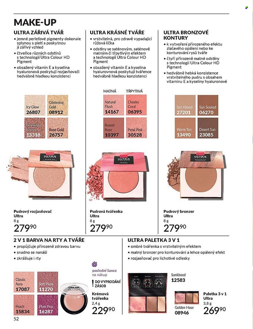 Leták AVON - 1.8.2025 - 31.8.2025. Strana 52