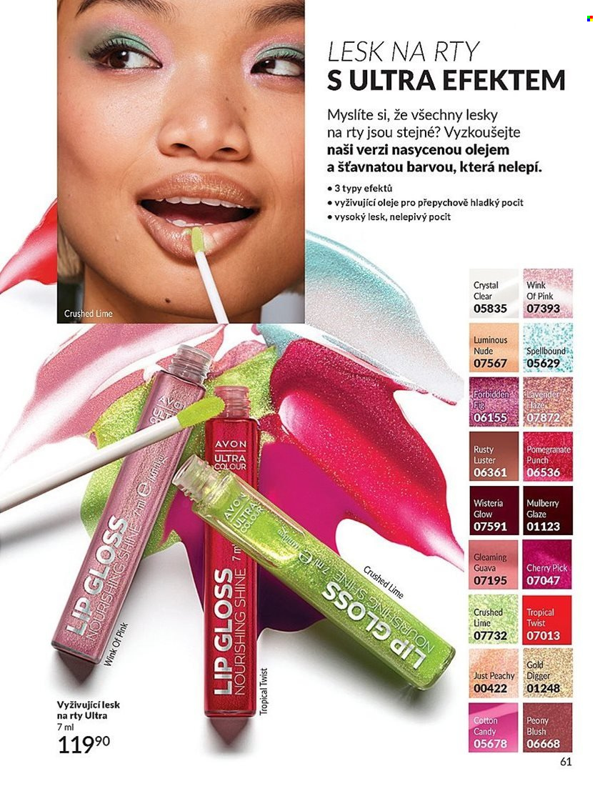 Leták AVON - 1.8.2025 - 31.8.2025. Strana 61