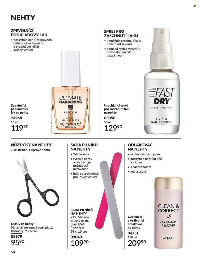 Leták AVON - 1.8.2025 - 31.8.2025. Strana 64