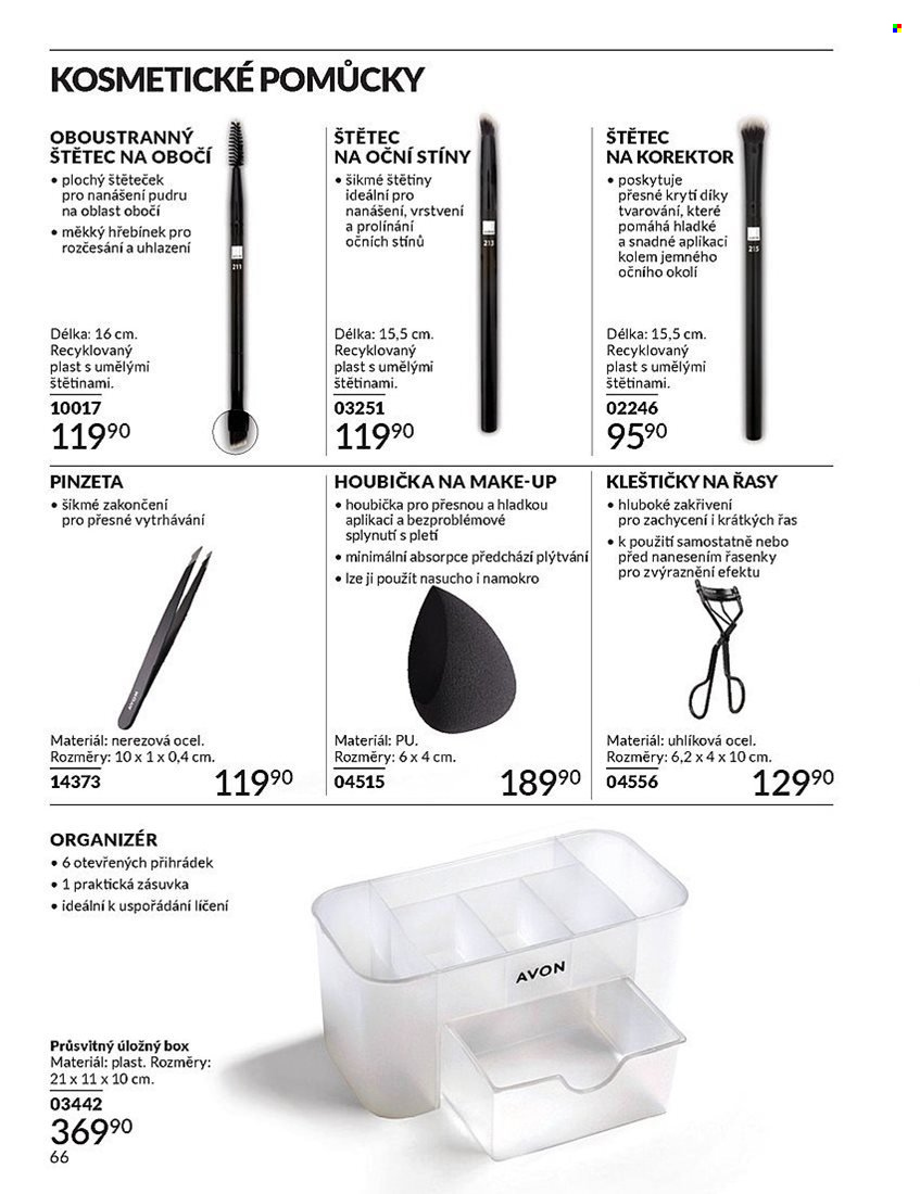 Leták AVON - 1.8.2025 - 31.8.2025. Strana 66