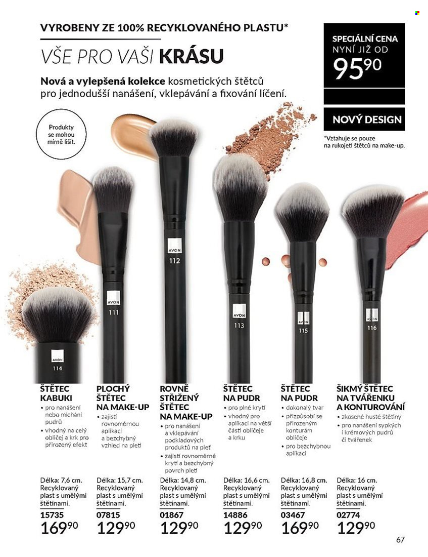 Leták AVON - 1.8.2025 - 31.8.2025. Strana 67