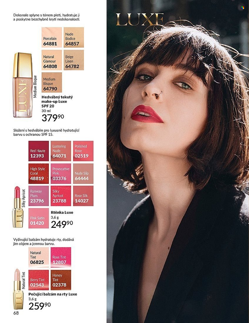 Leták AVON - 1.8.2025 - 31.8.2025. Strana 68