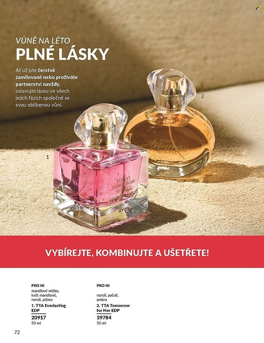 Leták AVON - 1.8.2025 - 31.8.2025. Strana 72