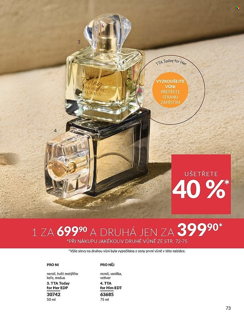 Leták AVON - 1.8.2025 - 31.8.2025. Strana 73