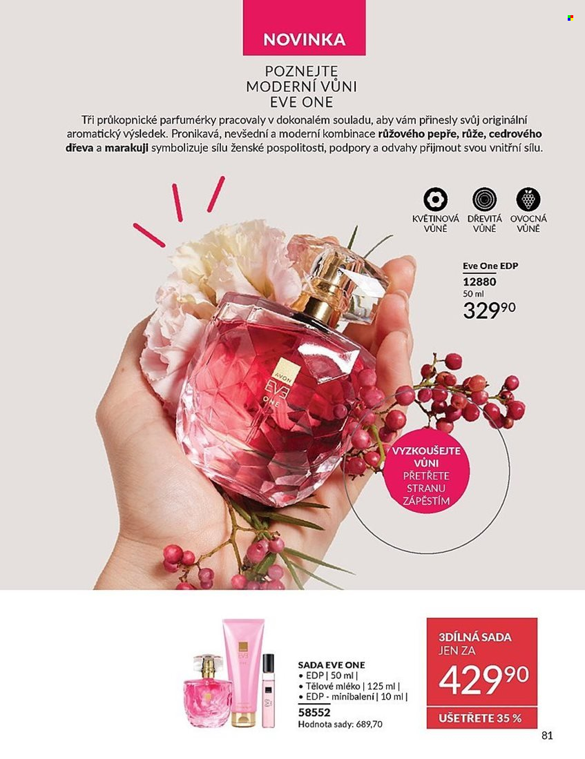 Leták AVON - 1.8.2025 - 31.8.2025. Strana 81