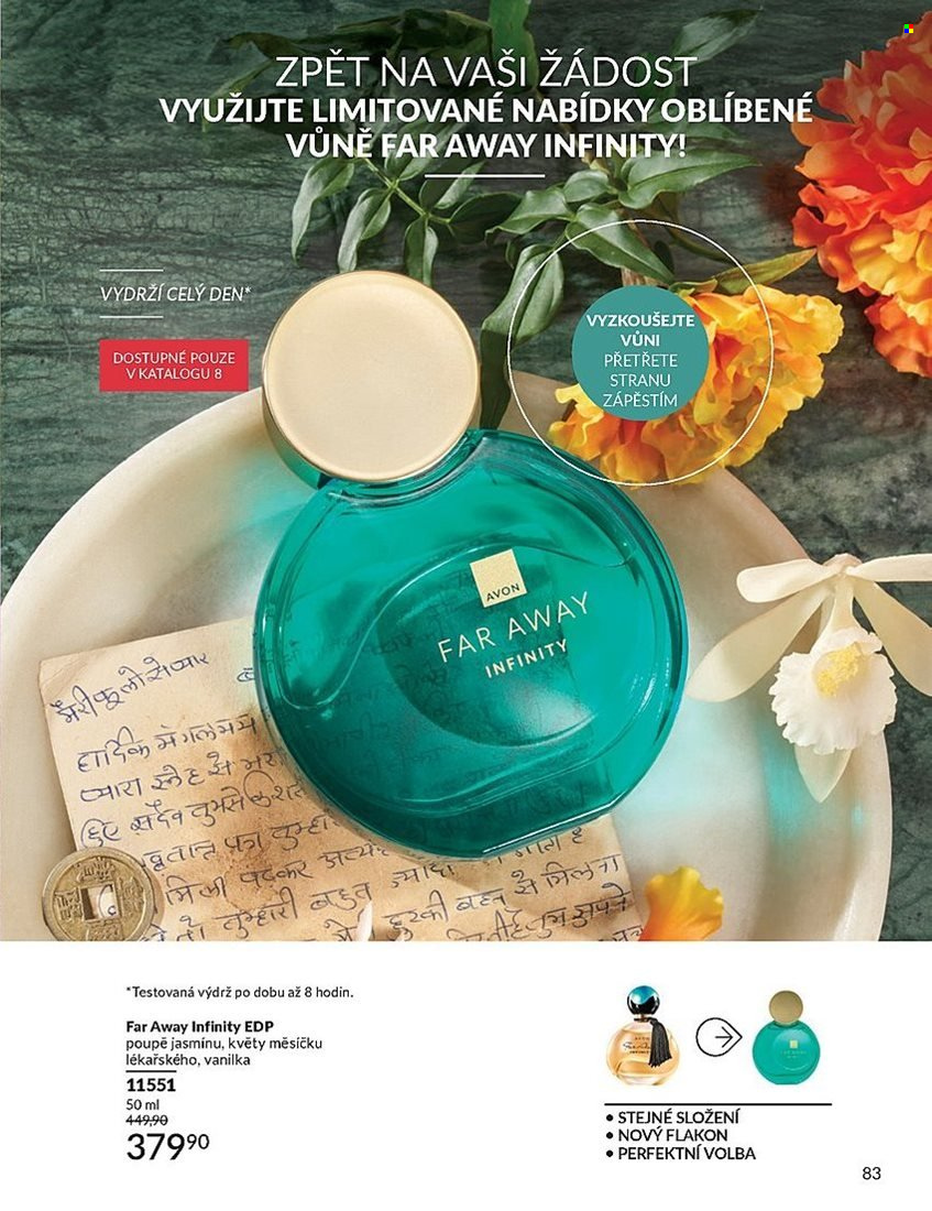 Leták AVON - 1.8.2025 - 31.8.2025. Strana 83