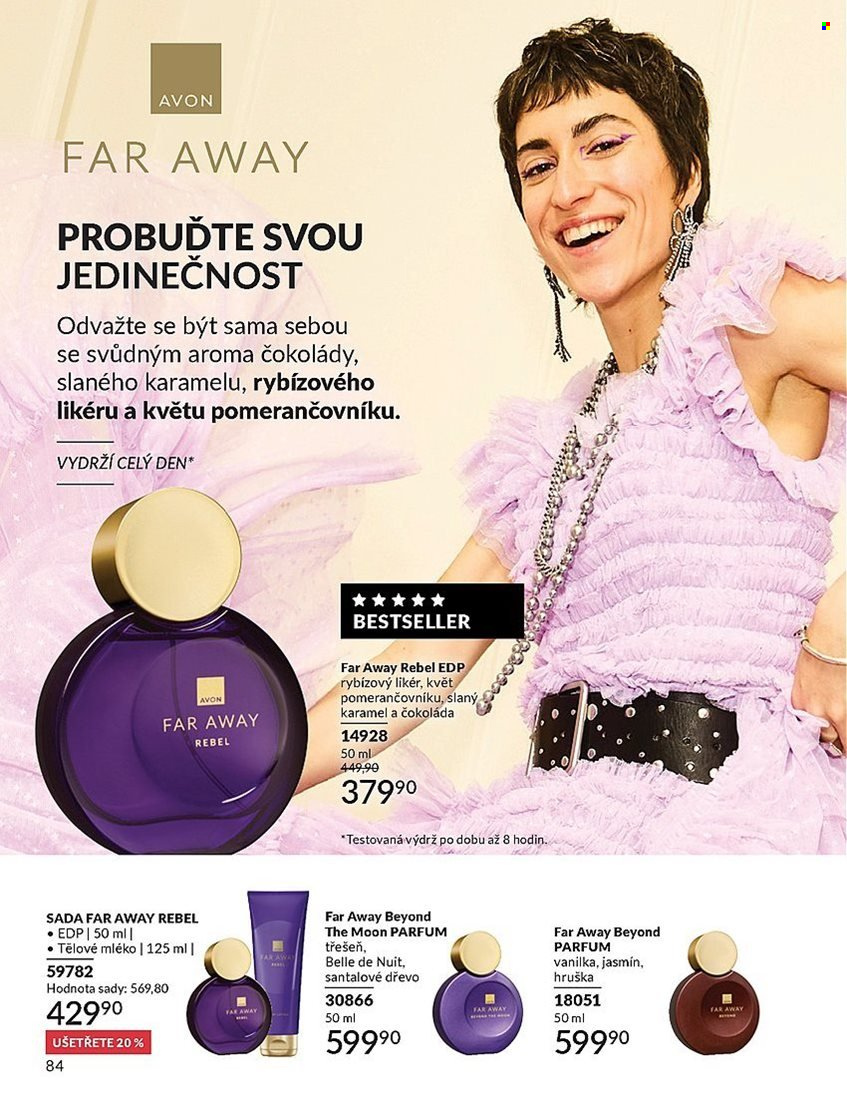 Leták AVON - 1.8.2025 - 31.8.2025. Strana 84