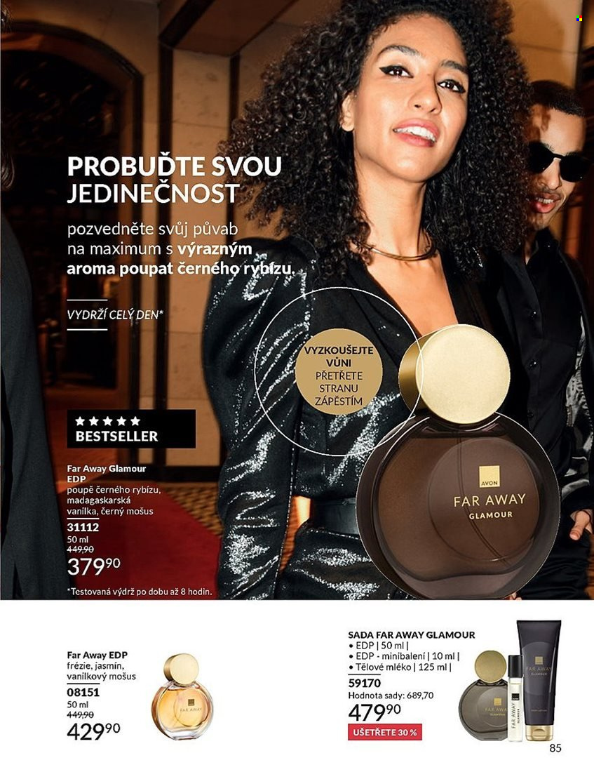 Leták AVON - 1.8.2025 - 31.8.2025. Strana 85