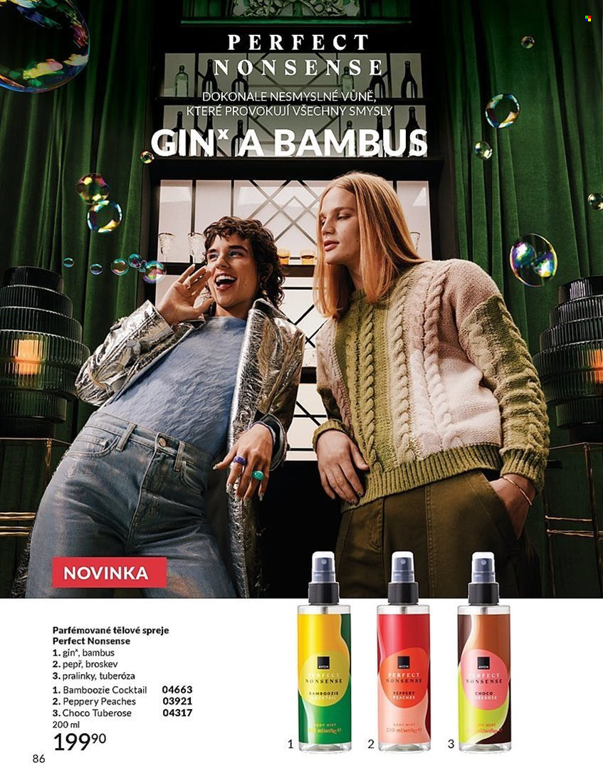 Leták AVON - 1.8.2025 - 31.8.2025. Strana 86