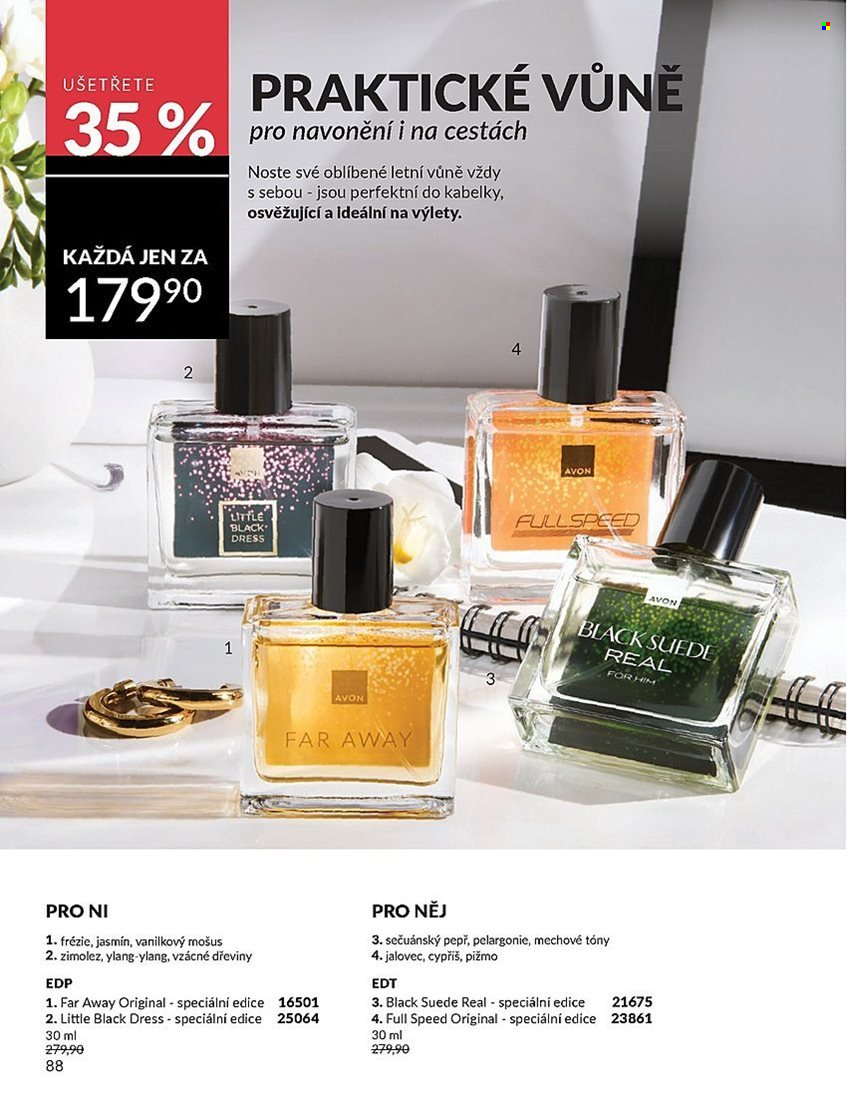 Leták AVON - 1.8.2025 - 31.8.2025. Strana 88