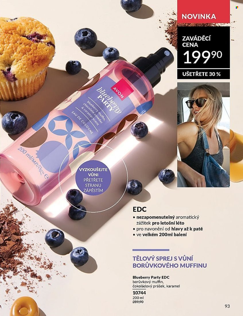 Leták AVON - 1.8.2025 - 31.8.2025. Strana 93
