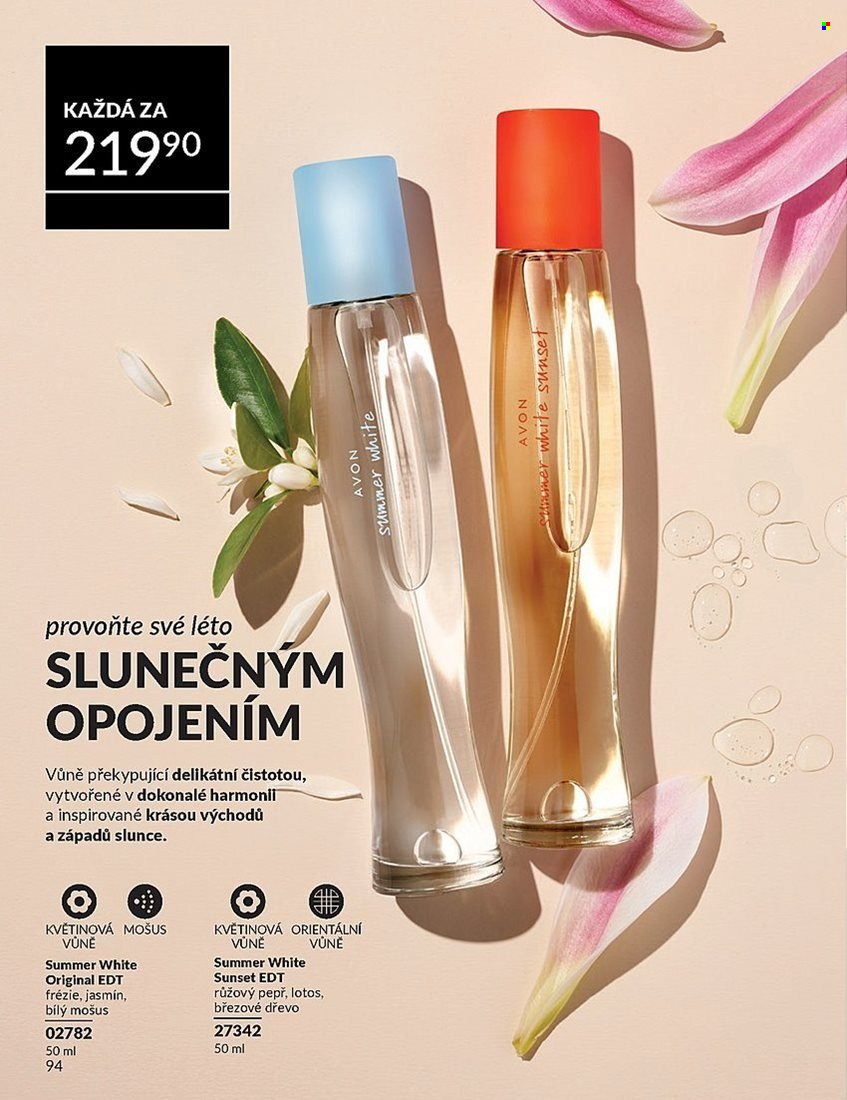 Leták AVON - 1.8.2025 - 31.8.2025. Strana 94