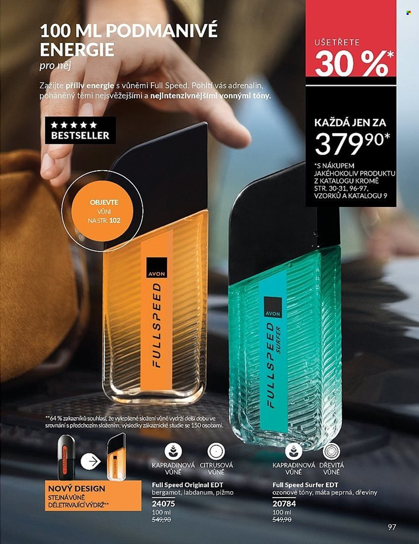 Leták AVON - 1.8.2025 - 31.8.2025. Strana 97