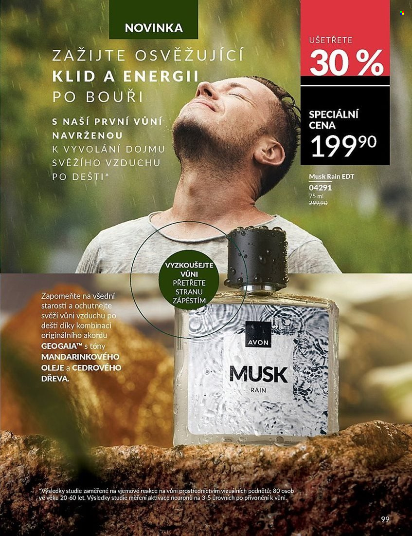 Leták AVON - 1.8.2025 - 31.8.2025. Strana 99