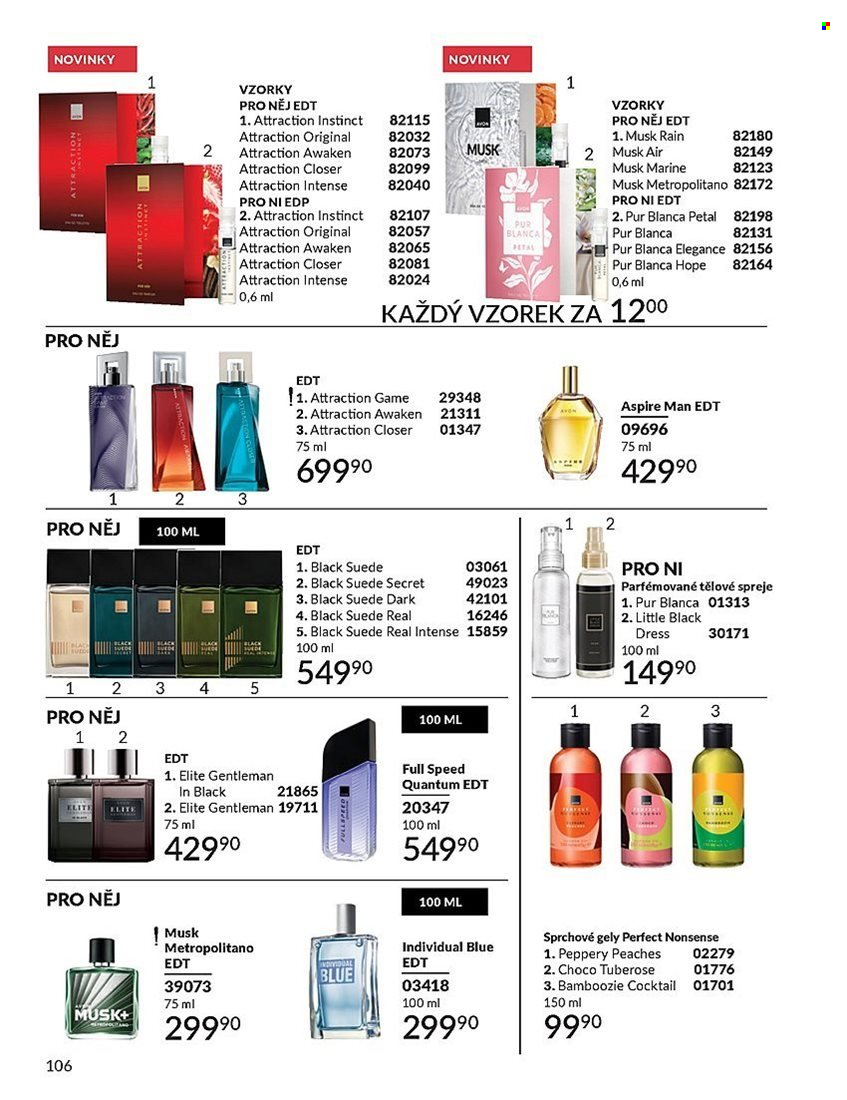 Leták AVON - 1.8.2025 - 31.8.2025. Strana 106