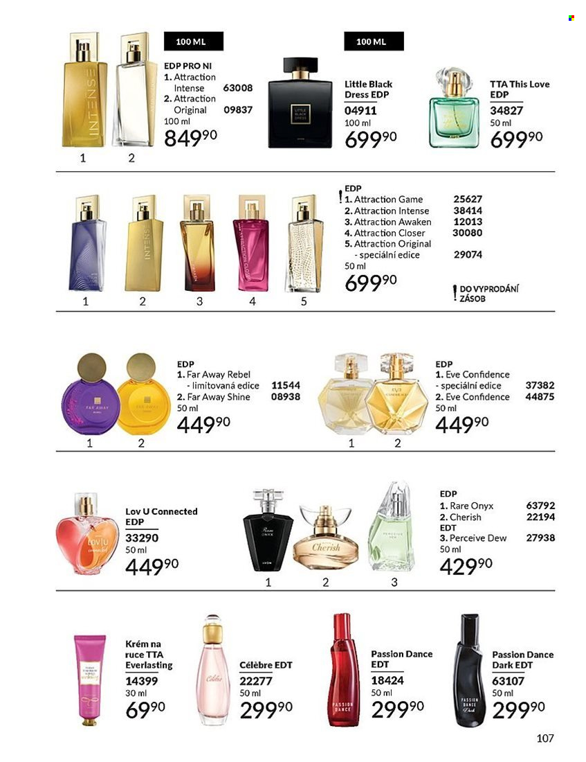 Leták AVON - 1.8.2025 - 31.8.2025. Strana 107